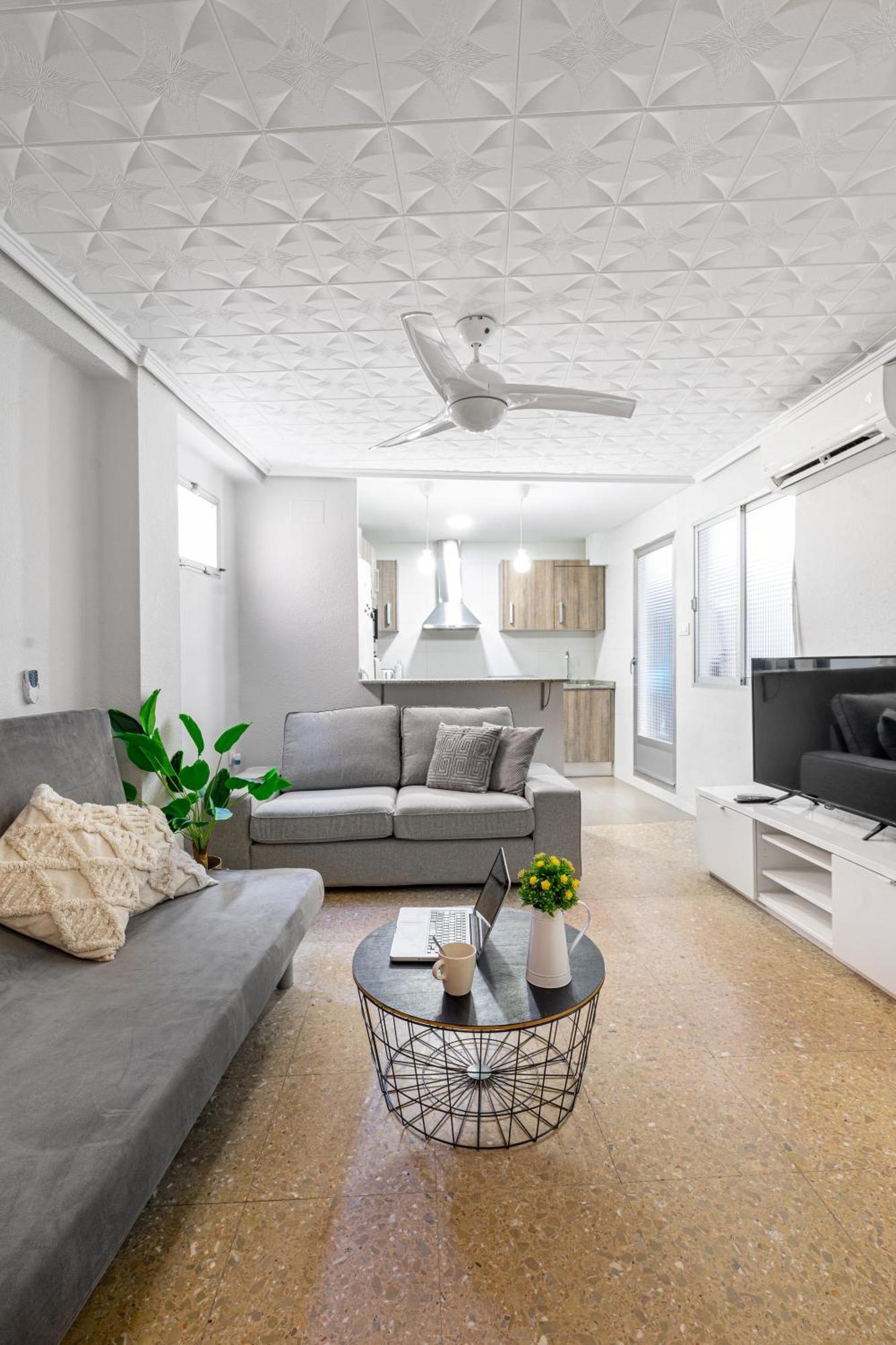 Apartamento Con Ubicacion Ideal: Playa Y Centro Apartment Валенсия Екстериор снимка